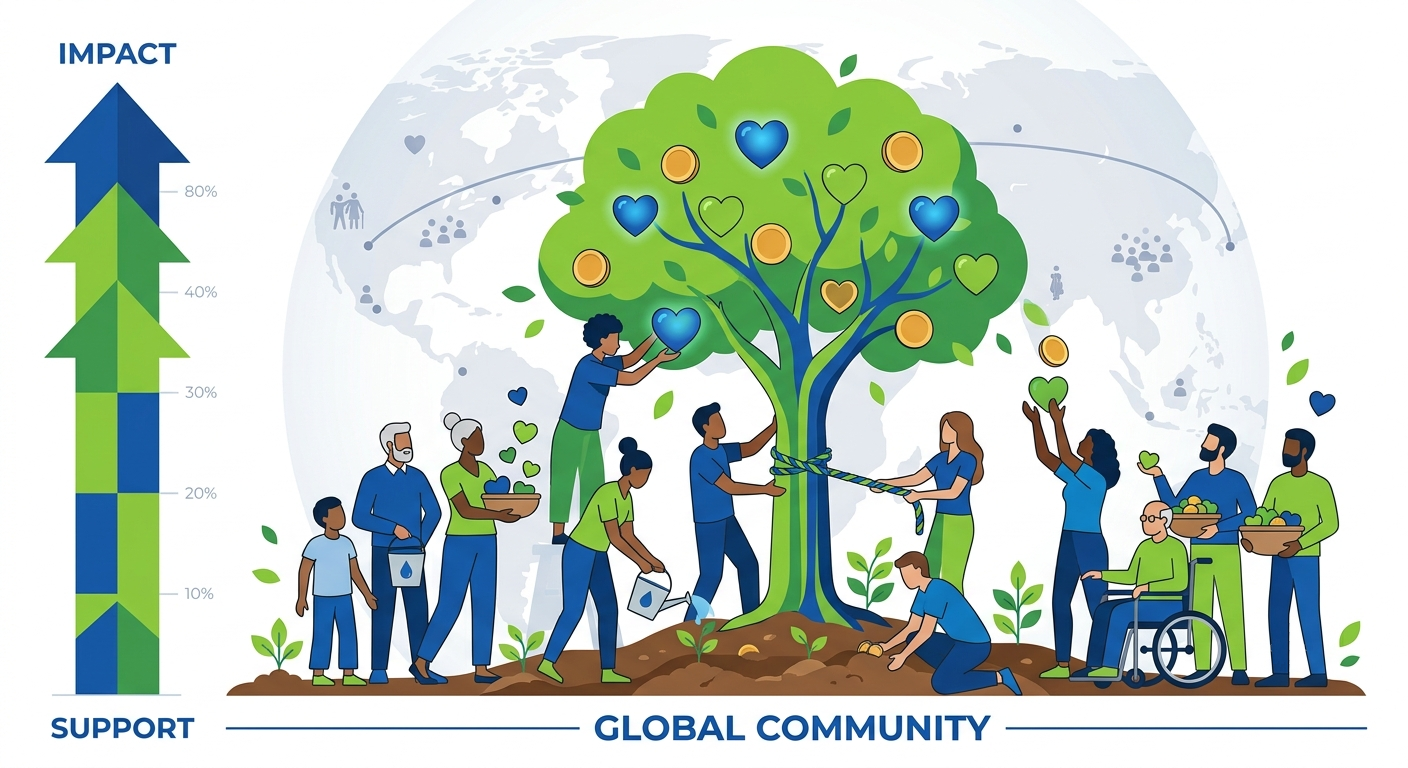 A cause growing with community support
