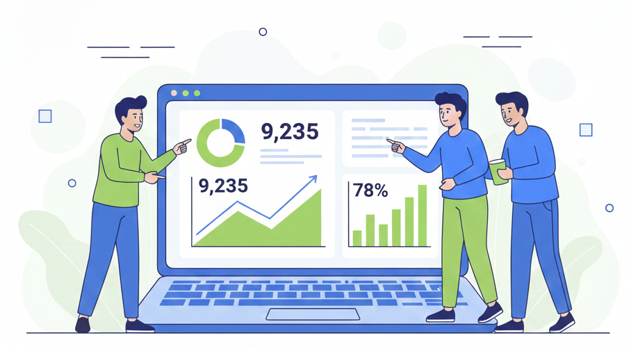 Real-time campaign metrics dashboard